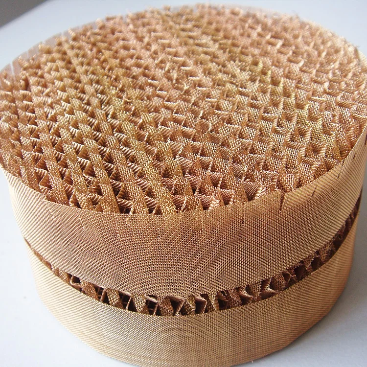 Hot Sale SS304 316L Phosphor Bronze Metal Laboratory Structured Packing