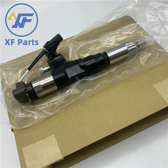 XF parts J05E Engine Common Rail Fuel Injector 095000-6353  0950006353 for SK200-8 23670E-0050 23670E0050
