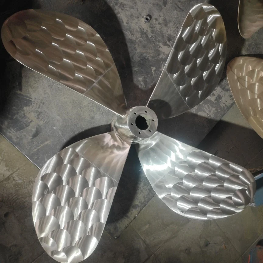 Литейный литейный индивидуальный лодочный пропеллер, Морской Пропеллер, Пропеллер из нержавеющей стали