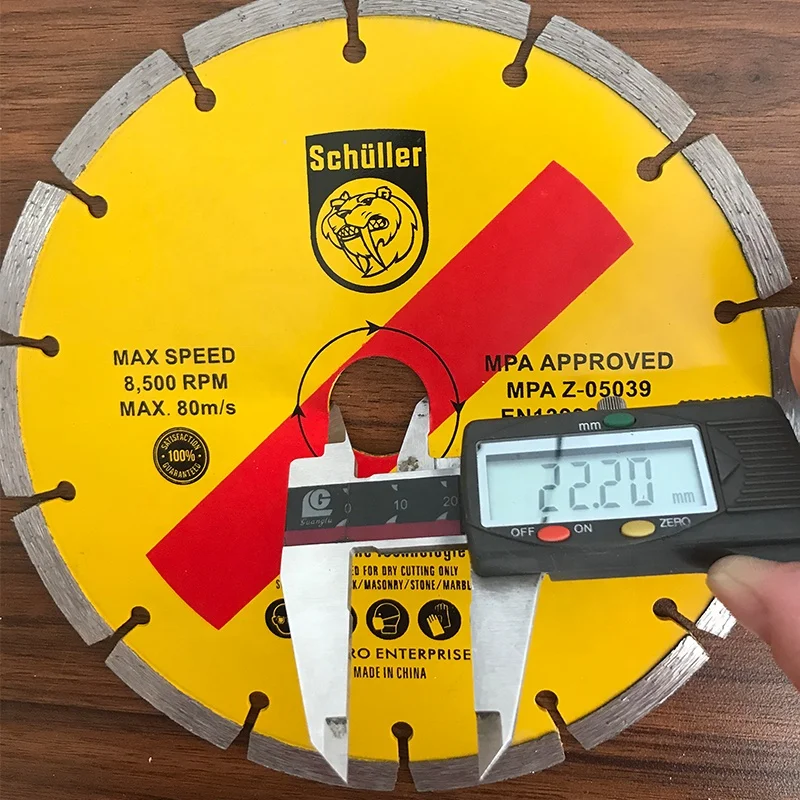 7 inch 9 inch Dry Cut Granite Diamond Saw Blade Cutting disc For Cuttings  Concrete Marble And Granite