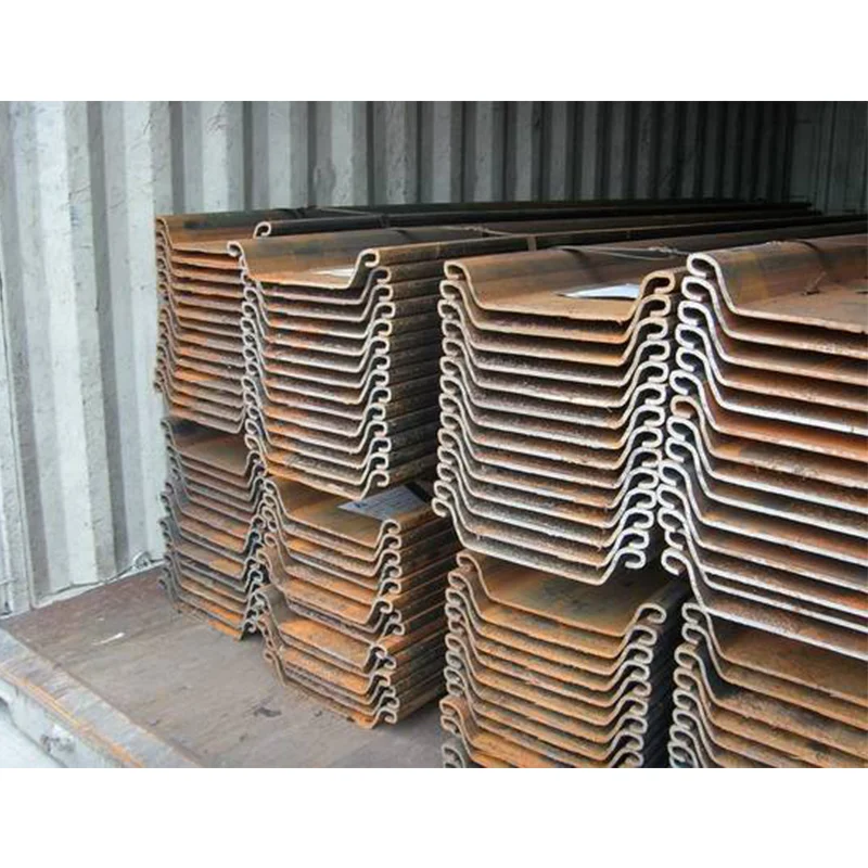 NANXIANG STEEL Z type cold formed sheet piles Z profile cold rolled steel sheet pile