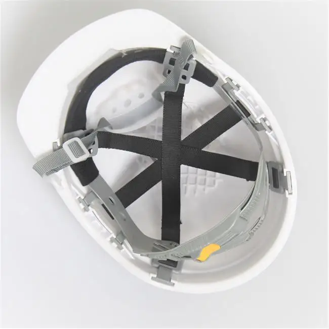 Construction industrial safety helmets with chin strap