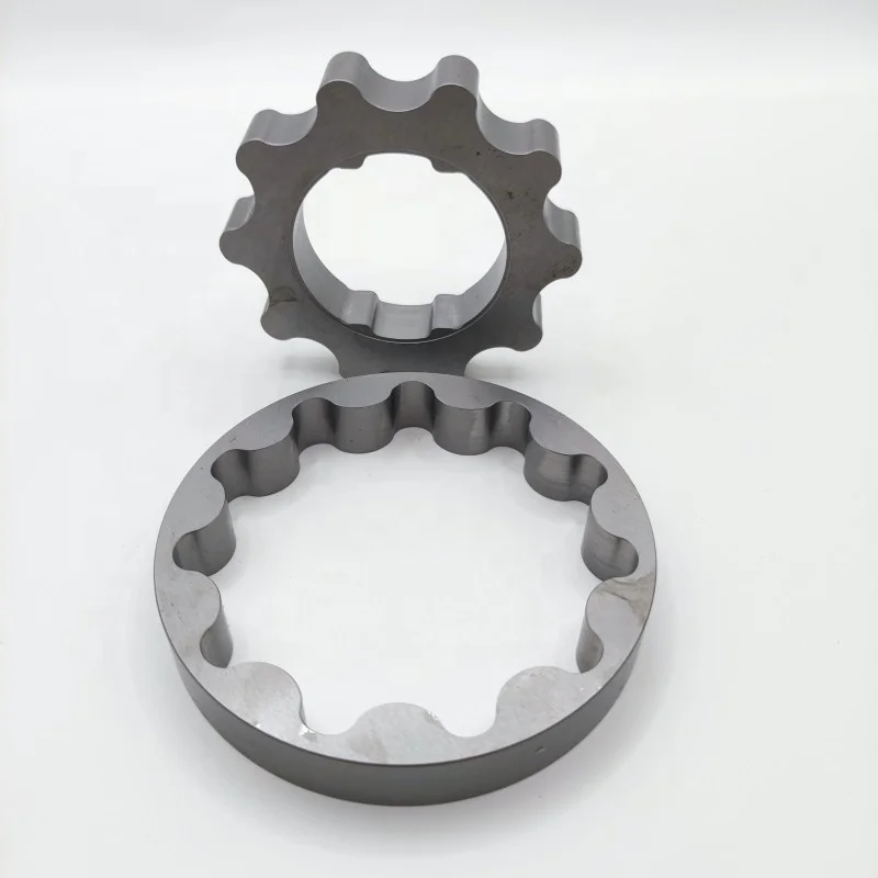 OEM billet 6061-T6 XR6 BA BF FG 4.0 Barra oil pump gears with backing plate