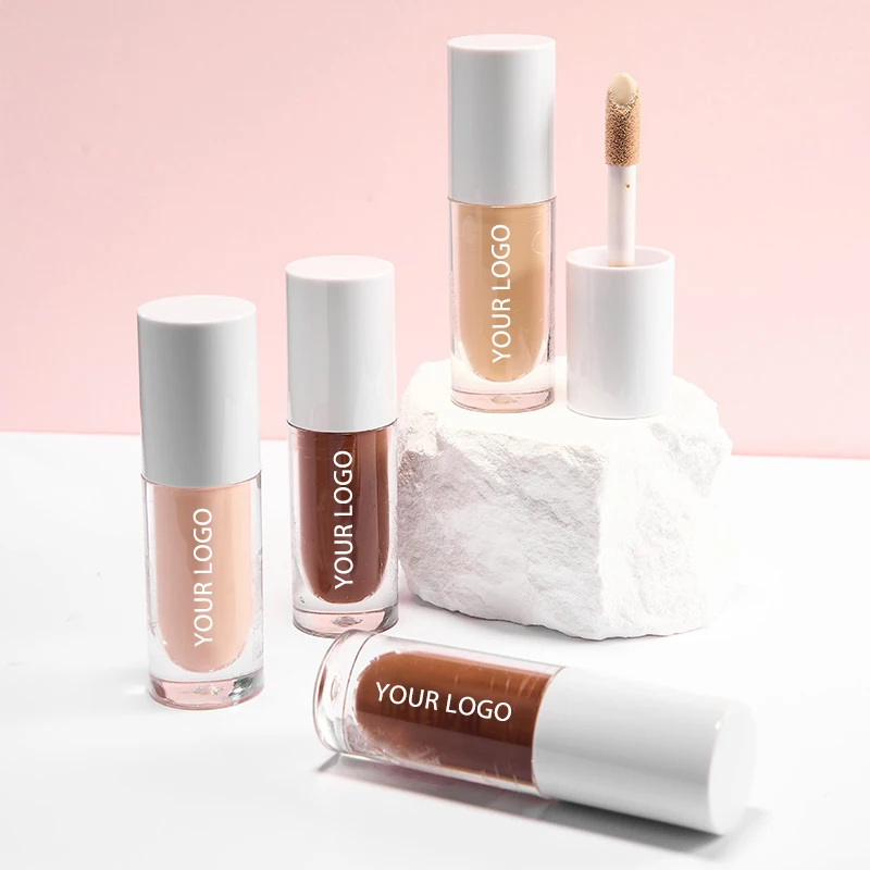 LOW MOQ Custom 8 Color Liquid Concealer Makeup Full Coverage Private Label Waterproof Foundation Concealer Pen SticK