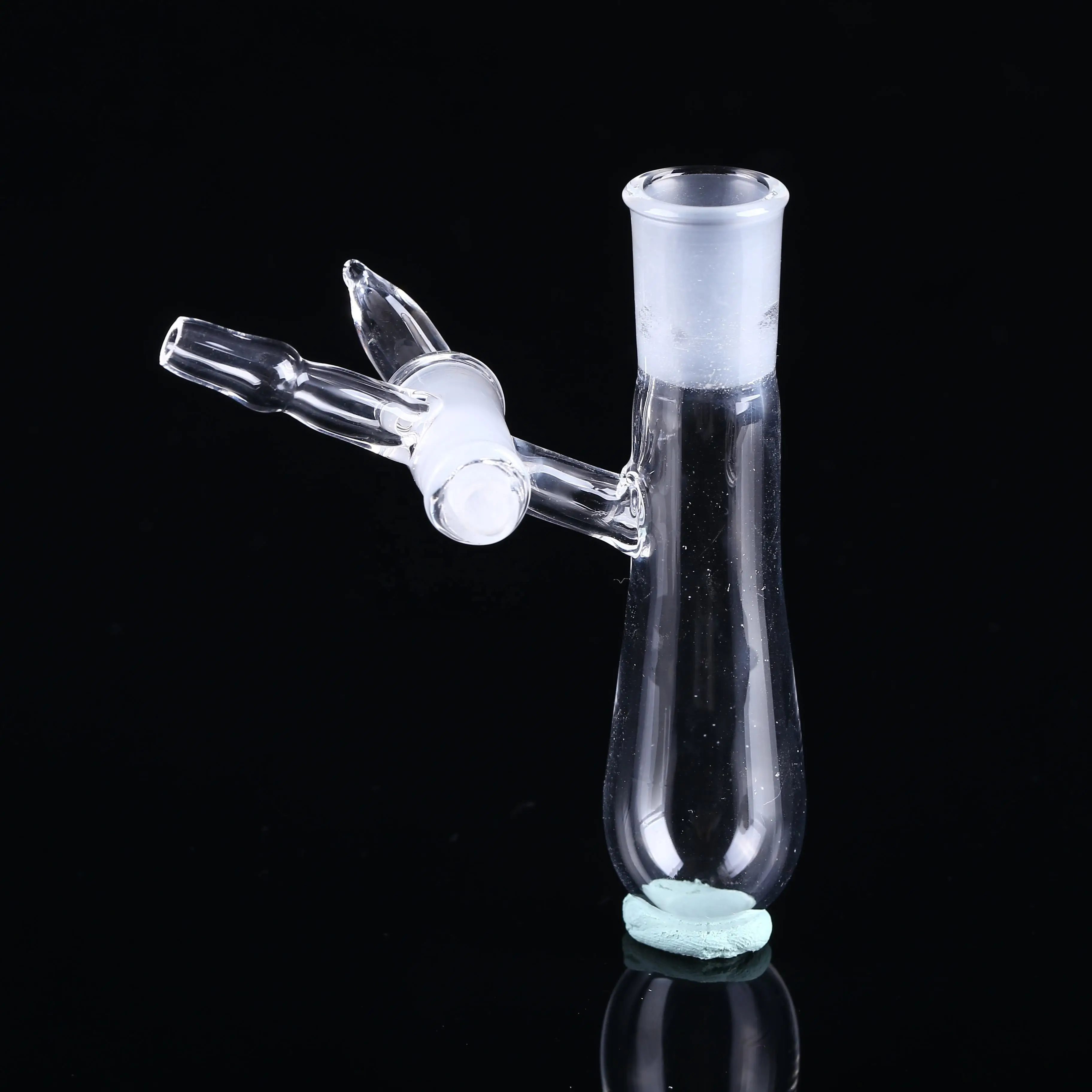 High Quality Polished Clear Quartz Bottle Flask For Test Lab Quartz Glassware Round Bottom Flask With Different Types