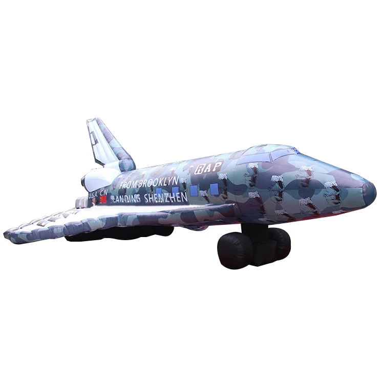 Customized 8x5.7x3.2M giant inflatable plane for decoration Inflatable advertisement Inflatable toy model