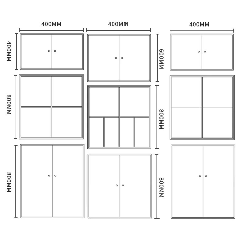 Bonroy New Style Combination Office Cabinets Office Filing Cabinets Design Metal Office Furniture Modern Bedroom Cabinet