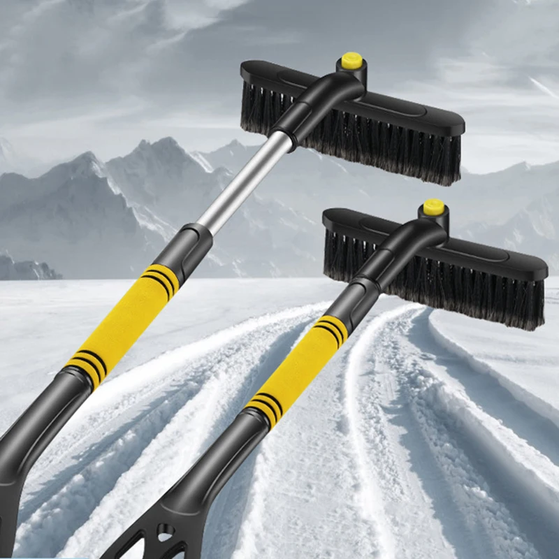Wholesale Car Snow Brush Plow Safty Telescopic Snow Plow Car Snow Ice Scraper Cleaning Shovel Board
