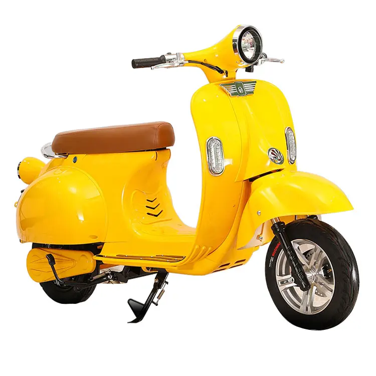 Factory Manufacture 1200W Fast Electric Motorbike  2 steel motorcycle On Sale