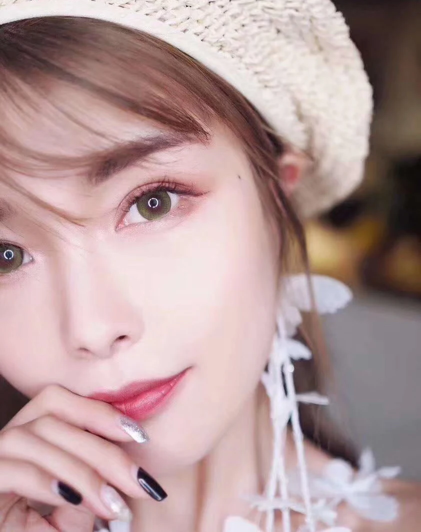 
Grass Beauty Corner Natural Looking Yearly Cycle Fresh & Tone Soft Colored Contact Lenses 