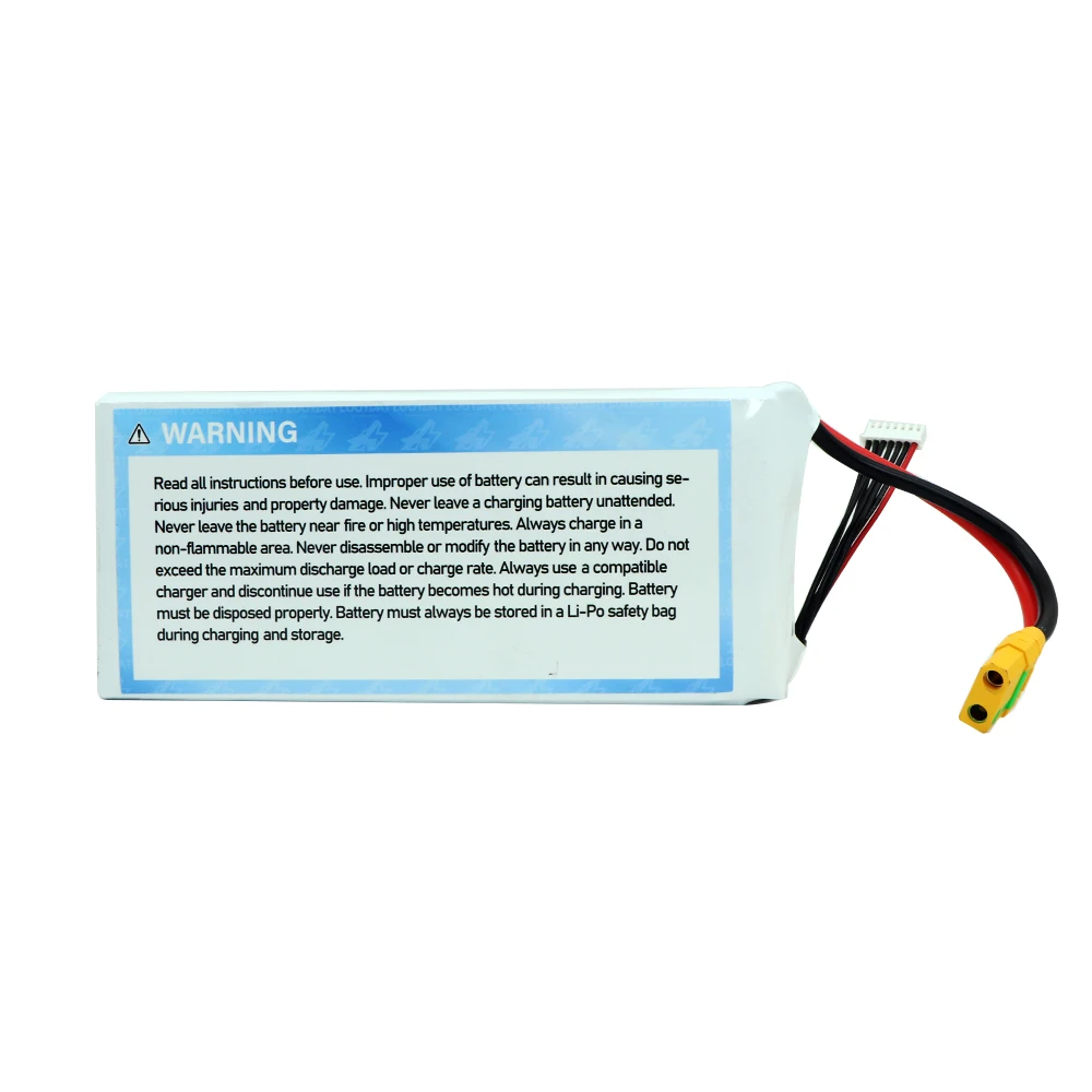 Good quality 100% original LOOYBAT lipo battery 7.4v 2s 6s 30c 22000mah rechargeable battery pack
