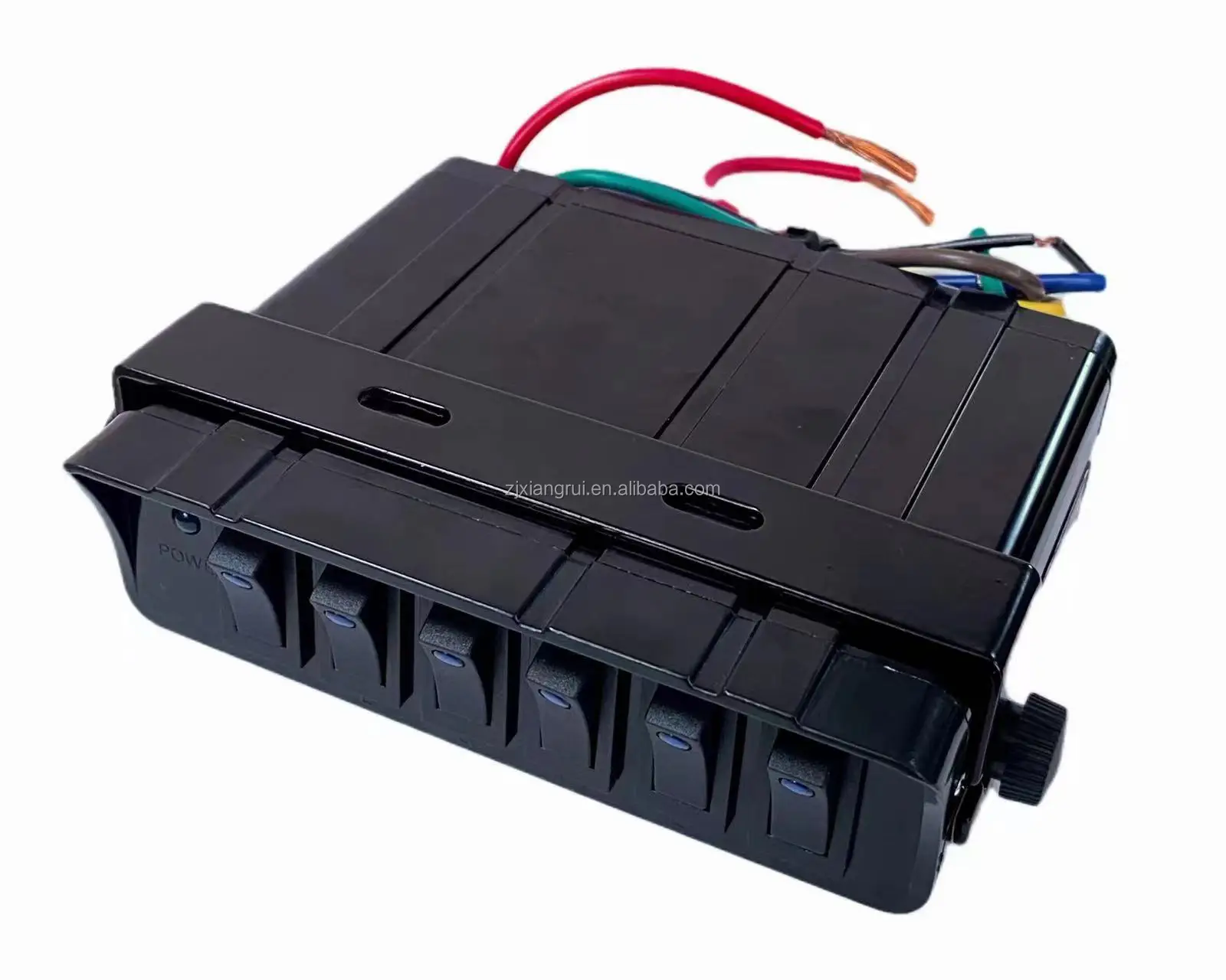 Universal 8 Gang LED Touch Switch Panel Control System 12V 24V Auto Boat Marine for Auto Automotive Lights Car Marine Boat Truck