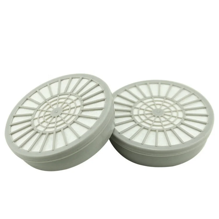 Filter box, gas mask accessories, filter cotton purification protective equipment breathing filter mask