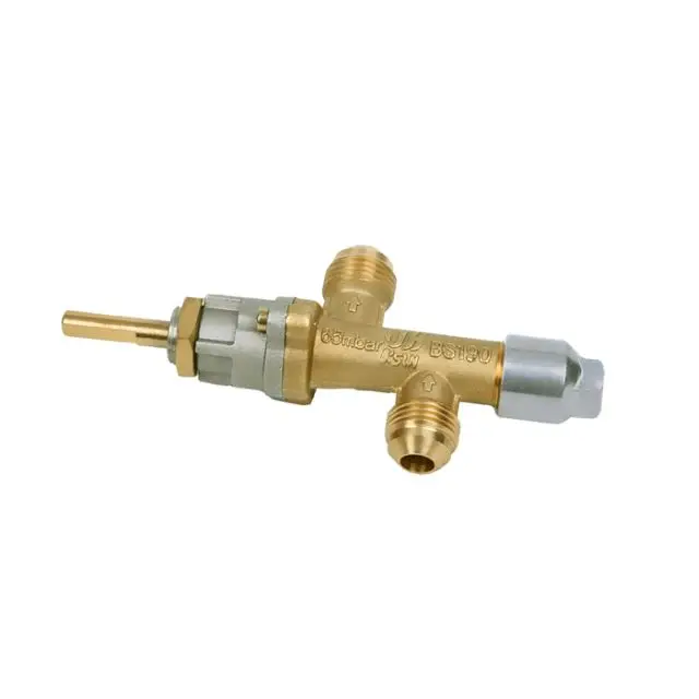 Gas Heater Brass Valve With Thermocouple lpg Flow Control