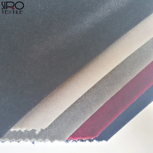 High Quality Heavy Weight FR Treated Woven 100% Cotton Velvet Stage Curtain Fabric Crown Velvet Fabric