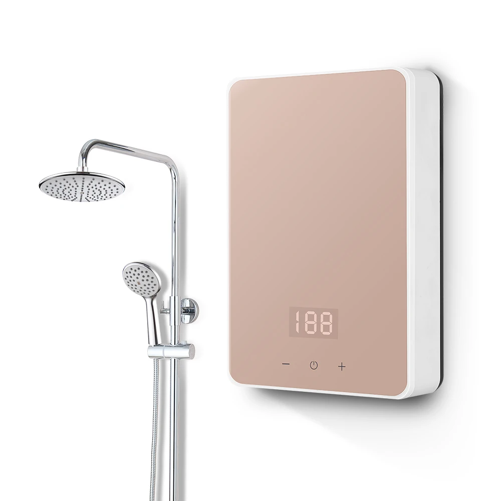 Shower Bathroom Electric Water Heater Tankless Duchas Electrica