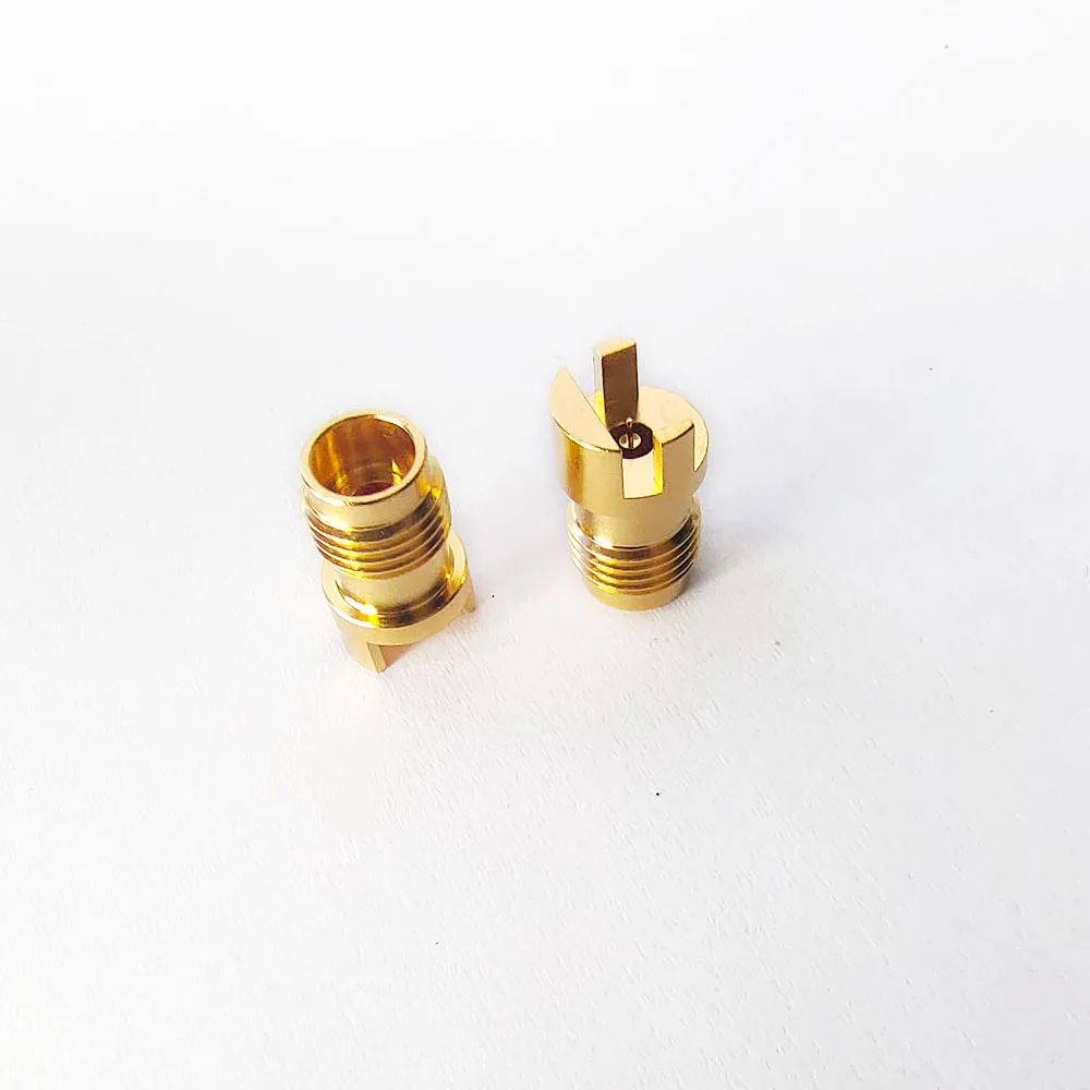 millimetre wave 2.92 female pcb mount rf coaxial adapter