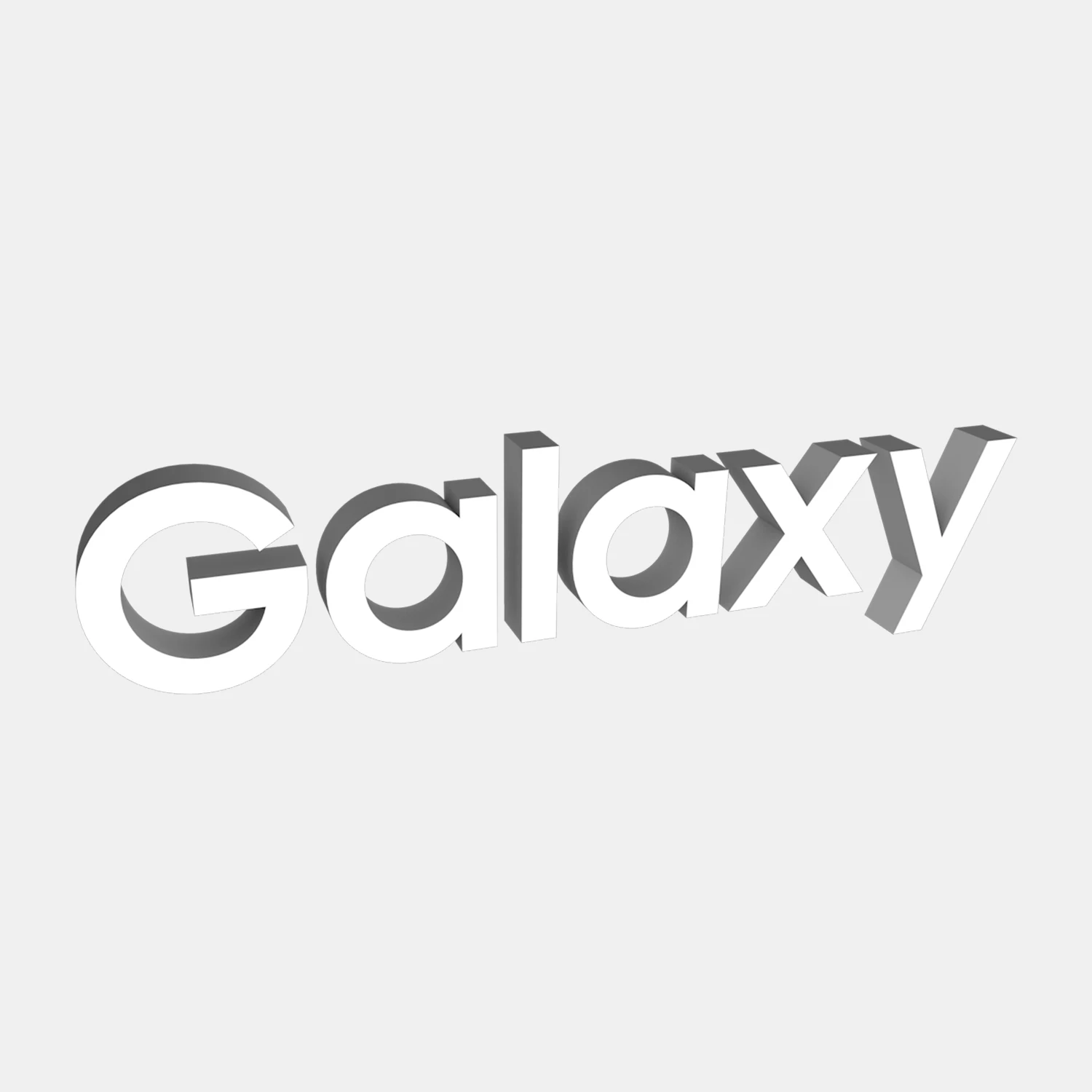 2023 Galaxy LED Sign ABS Mould LED Signage for SAMSUNG Galaxy Mobile Shops