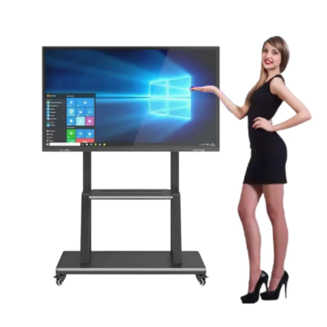SHAREVIEW All-In-One 98 Inch Interactive Flat Panel IR Touch LCD Screen for Conference Digital Signage