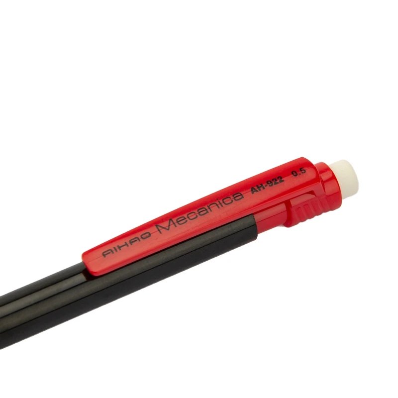 Good Quality 0.5 Mm Custom Logo Lead Retractable Mechanical Pencil With Eraser