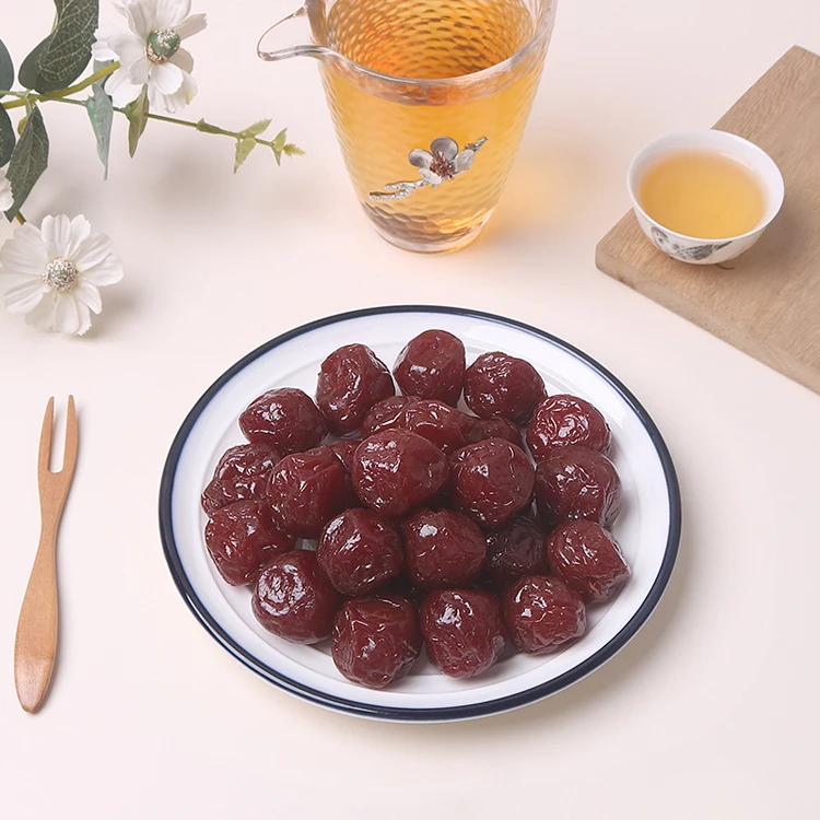 Rose plum fruit casual snack plum dried sweet and sour plums