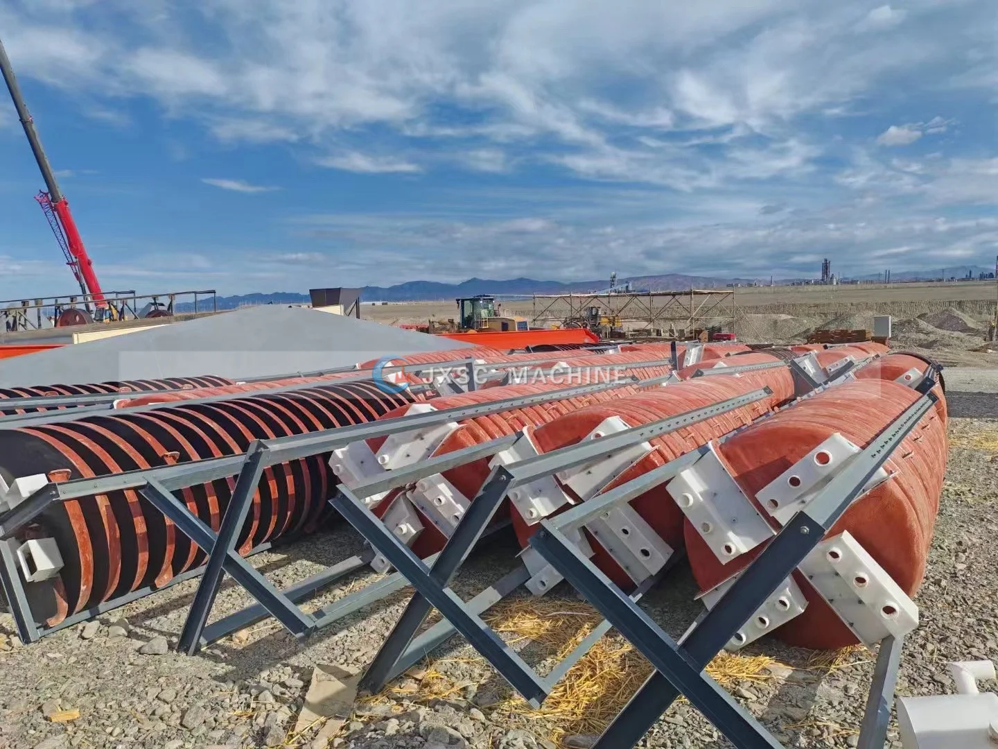 150TPH HMW Plant Zircon Garnet Rutile Beneficiation Equipment Complete Setup Heavy Mineral Sand Wash Plant