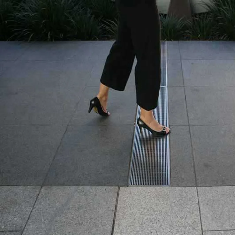 Mild carbon  hot dip galvanized trench cover steel grating for driveway drainage