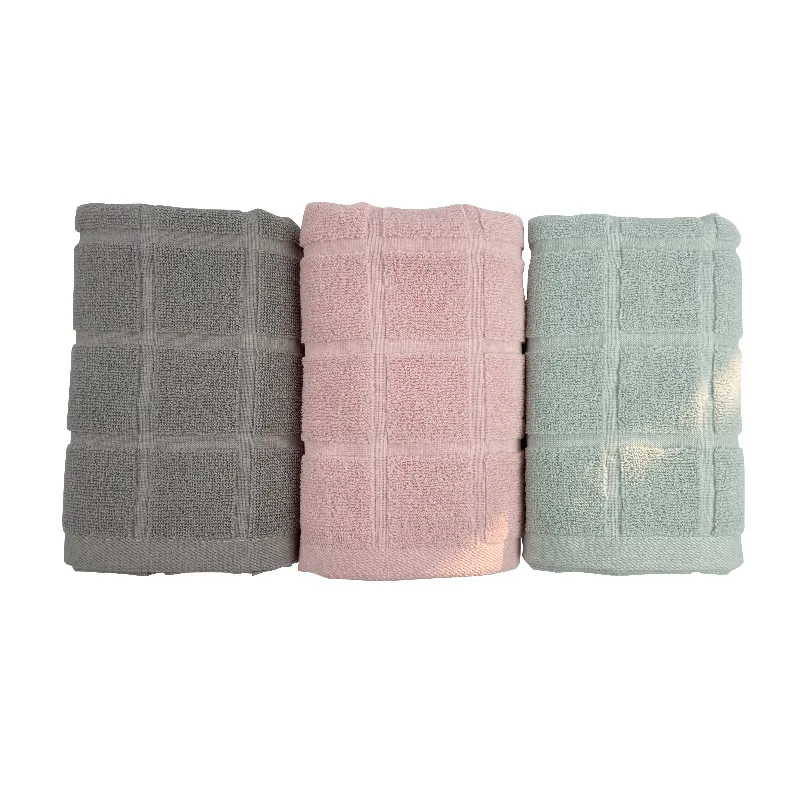 100% Cotton Luxury Design Wholesale Bathroom Hotel Good Quality Bath Towel Set With Logo