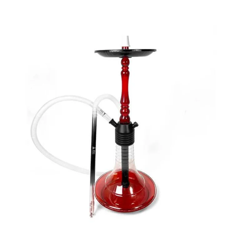Color Double Tube Cheap Mini Hookah Small Shisha Box Hookah Set Glass Disposable Pumpkin Hookah