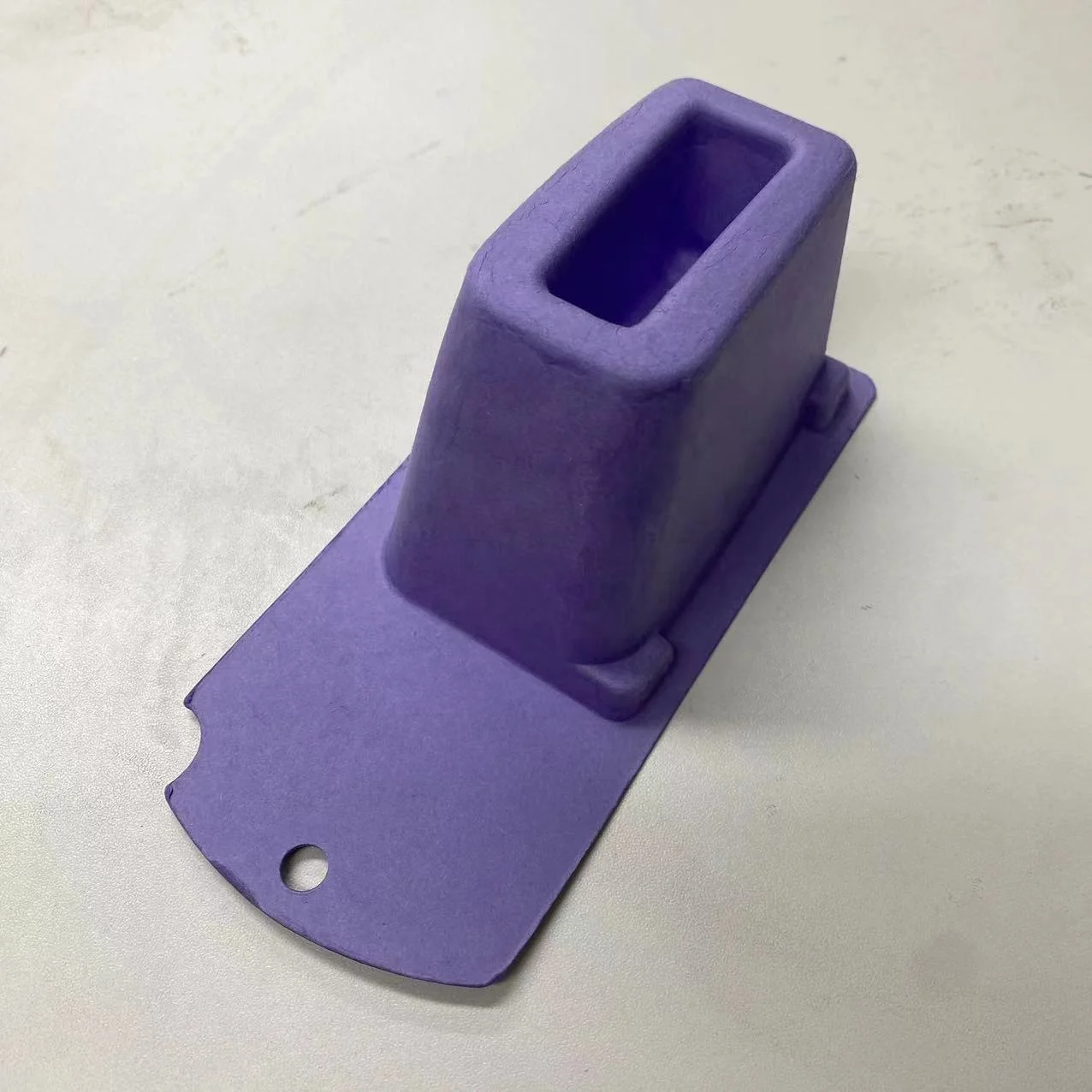 Factory Luxury custom logo color Biodegradable Recyclable Paper Molded Paper Pulp Packaging Box Cosmetic Pulp Molding Box pack