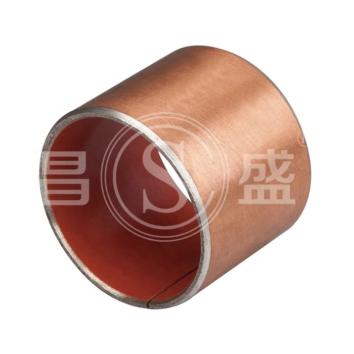 Composite Tin Coated Bushing Bearing Flanged Plastic Bushing GGB Cylindrical dp4 Bush