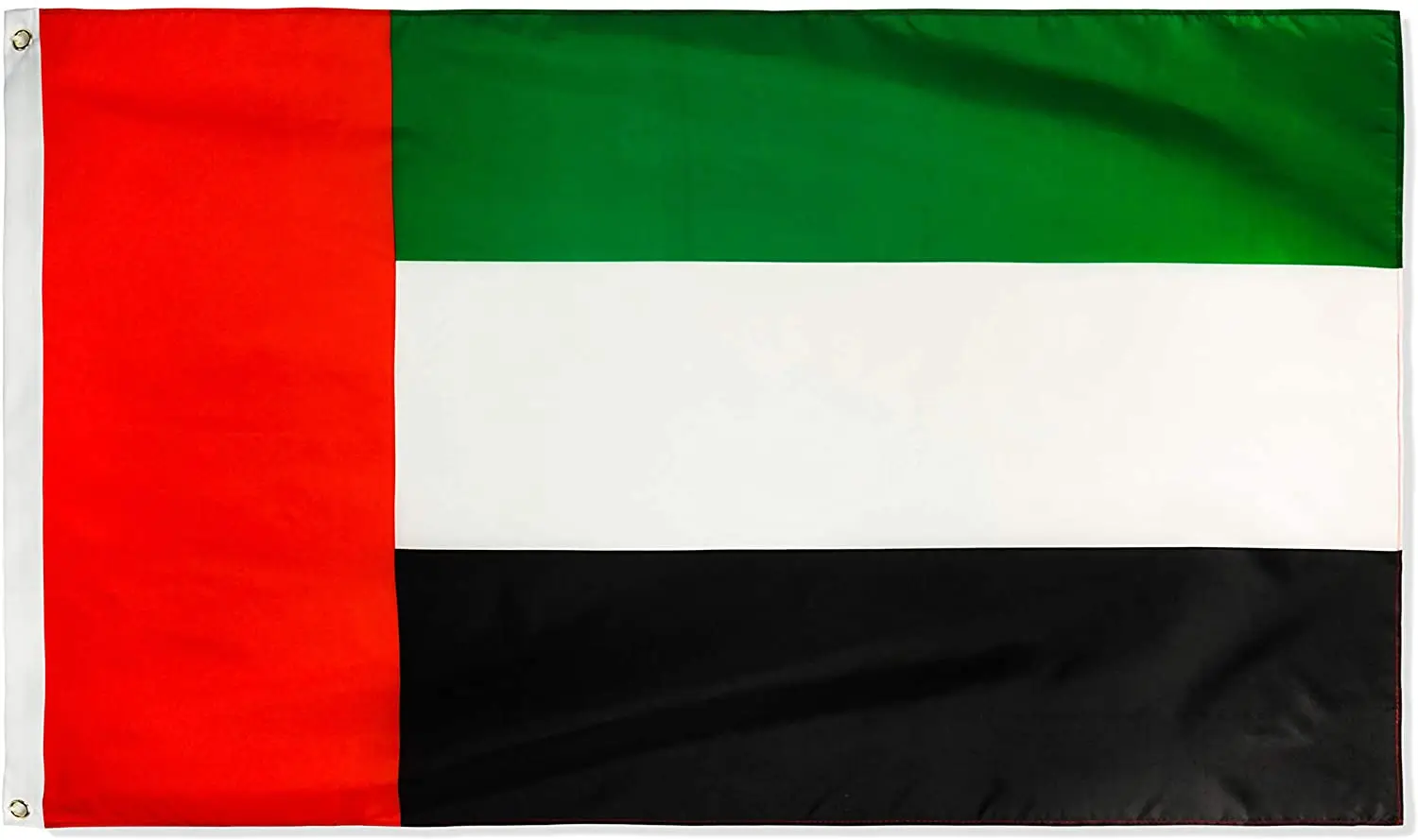 Stock Country Banner 100% Polyester UAE Dubai Flags 3*5ft 90*150cm United Arab Emirates Flag National Day Decorative Flag