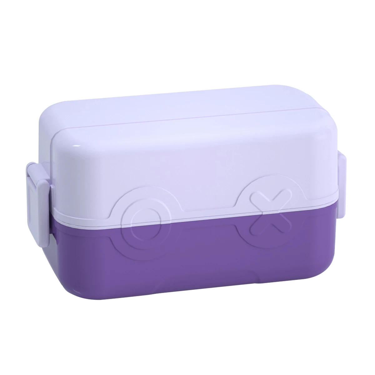 Bento Lunch Box for Kids Toddlers Leak Proof Stackable Bento Box  Children Lunch Food Container With Plastic Spoon New Lunch Box