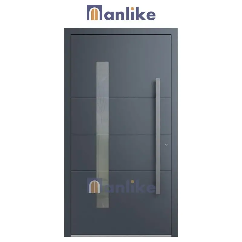 Anlike Main Anti Theft Exterior Gold Bulletproof  Single Custom Front Safety Modern Security Lock Door For Home