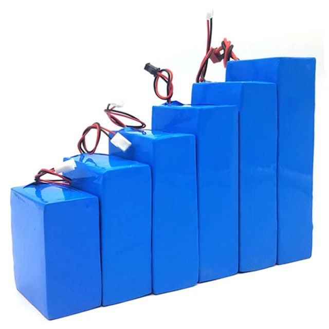 OEM 24V 36V 48V 72V 20Ah 30Ah 40Ah 45Ah Lithium-ion Rechargeable Battery Pack for Electric Bicycle Scooter