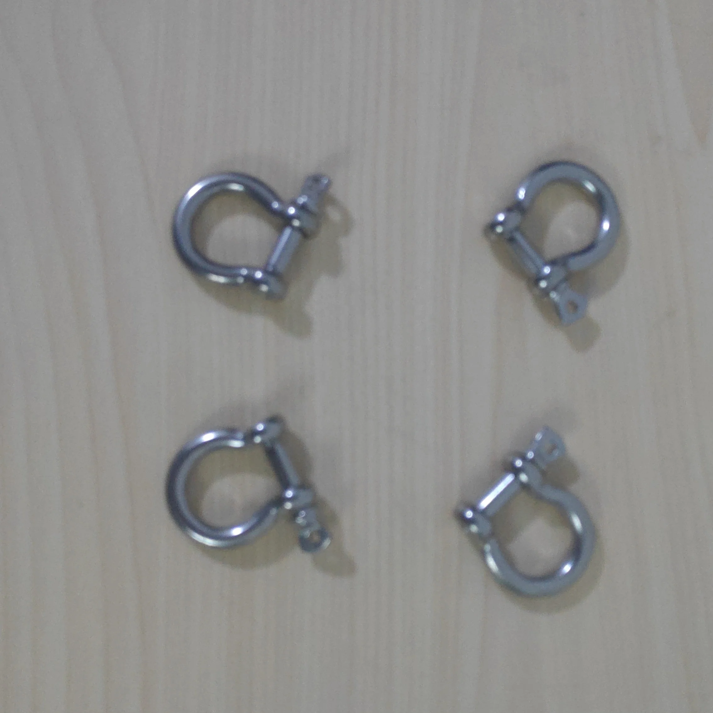
3mm European Bow type stainless steel 316 shackle with high quality 