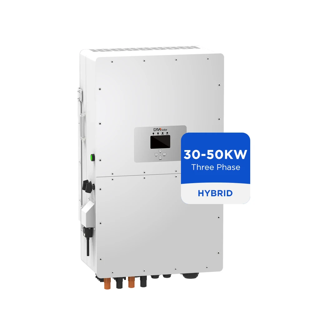 Deye sun-50k-sg01hp3-eu-bm4 высоковольтный трехфазный Гибридный инвертор для хранения энергии deye 50 кВт