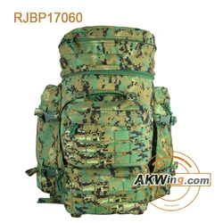 Digital Woodland Tactical Military Backpack Army Land Forces (P.L.C.E) Military Equipment Bag