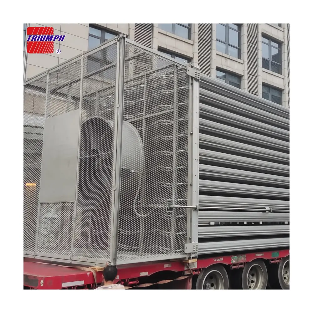 TRIUMPH provided black/anodizing Air temperature vaporizer/LOX,LIN,LAr Vaporizer