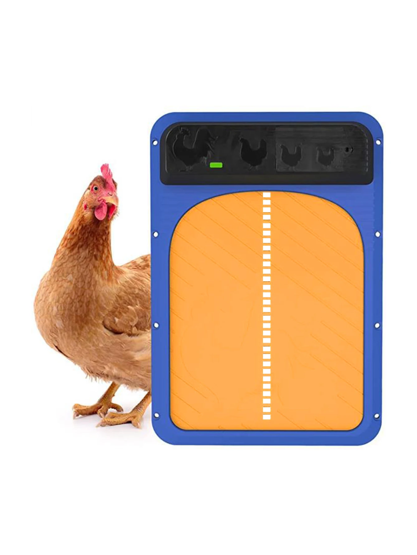 New Design Plastic Light Sensor Automatic Chicken Coop Door With Wholesale Price