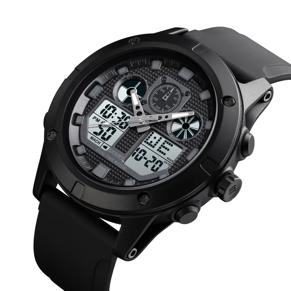 Skmei 1514 saat erkek dual time new products men sport digital watch