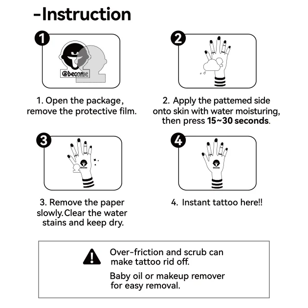 Custom colorful non-toxic friendly to skin high quality removable Christmas festival holiday  temporary tattoo sticker for kids