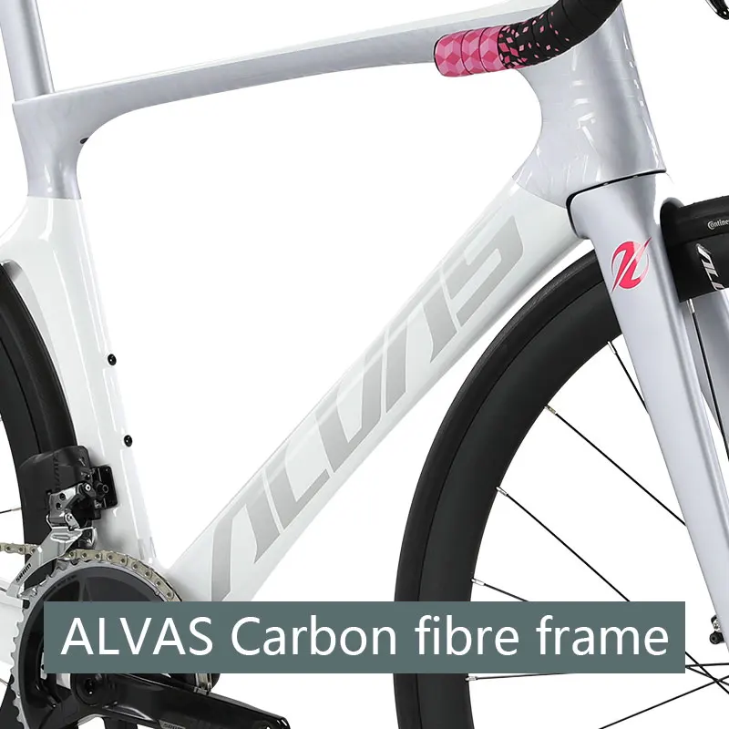 ALVAS Climax SLT RIVAL AXS Road Bicycle  2*12 speed 700C Hydraulic Disc Brake carbon fibre commute Leisure cycling men women