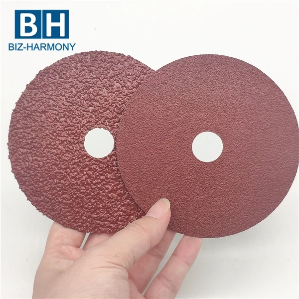 Abrasive Tools Polishing Grinding Sanding 125mm Silicon Carbide Vulcanized Fibre Sanding Disc