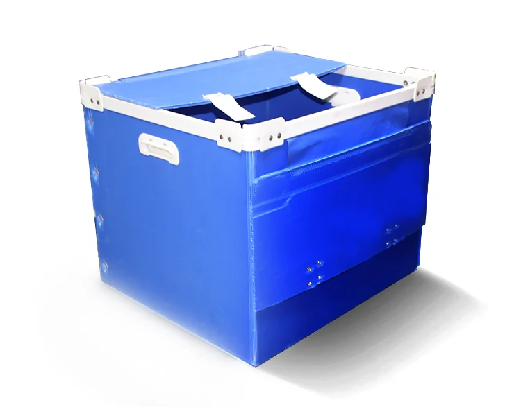 Custom transportation stackable distribution lock plastic container plastic storage pallet turnover box plastic pallet box