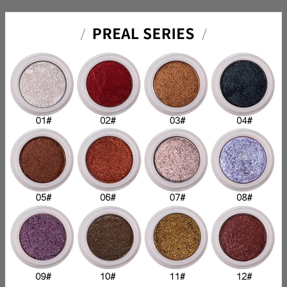 
Private Label Cosmetics Mini Eyeshadow Palette Beauty Product High Pigment Eyeshadow Waterproof Glitter Eye Shadow 