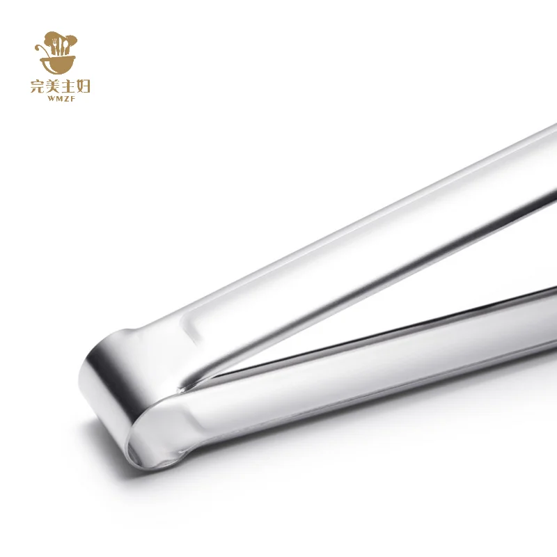 New stainless steel food clamp supplies thickened multi-purpose buffet barbecue steak Tong 9 Inch bread clip