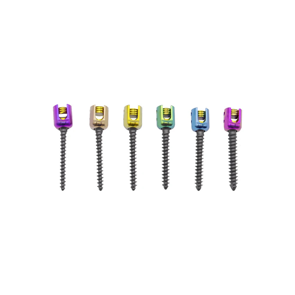 CZ MEDITECH High Quality ISO&CE Certificated 6.0 Implant Surgery Spine Titanium Polyaxial Pedical Screw