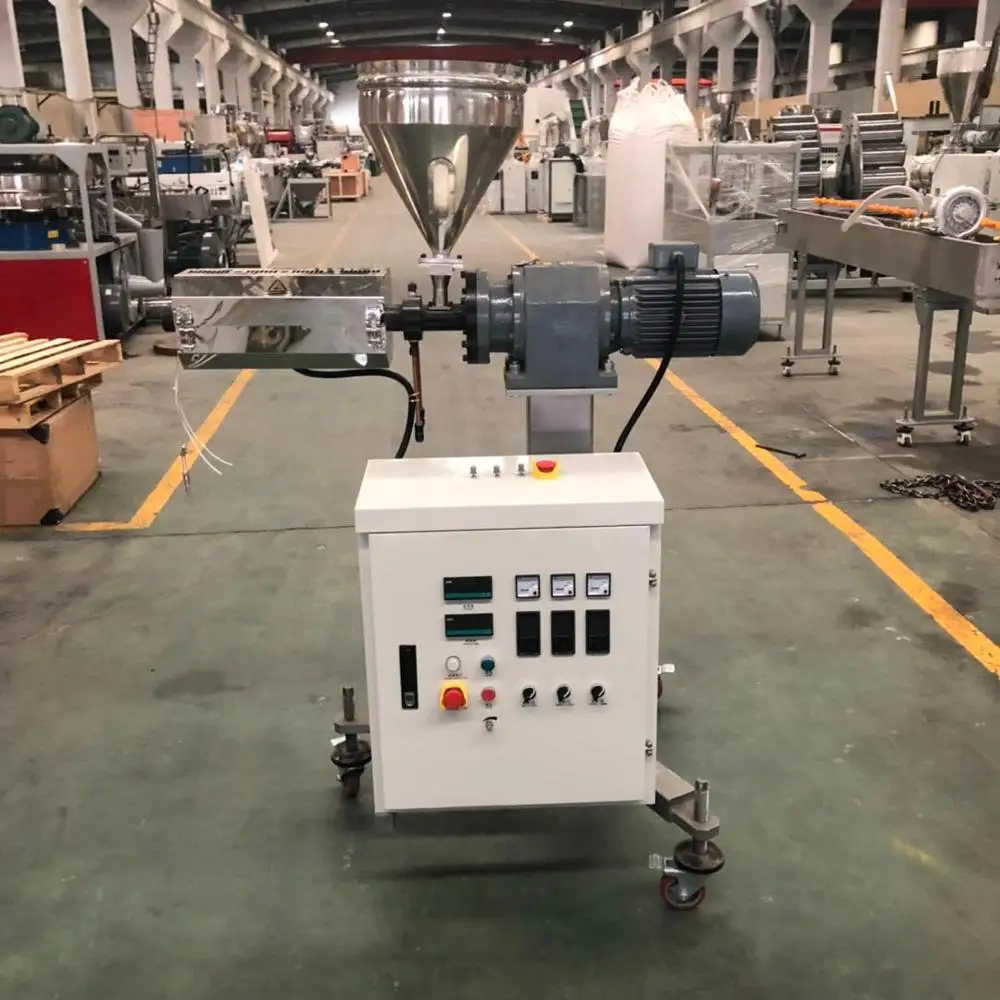 Flexible customize designed multi functional Mini single screw plastic extruder machine