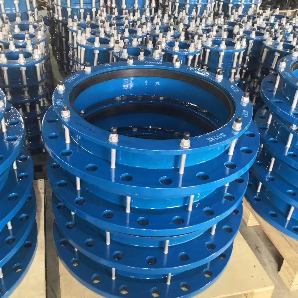 PN10/PN16 Dismantling Double Flange Insert Joint Ductile Iron Flange Adapter
